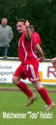 Matchwinner "Toto" Halatci