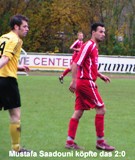 Mustafa Saadouni köpfte das 2:0