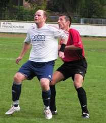 Lars König besorgte das 1:0 per Kopf