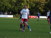 Andre Chart traf aus der Drehung heraus zum 1:1.