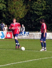 Michael Schulte (links) leitete Konter ein.